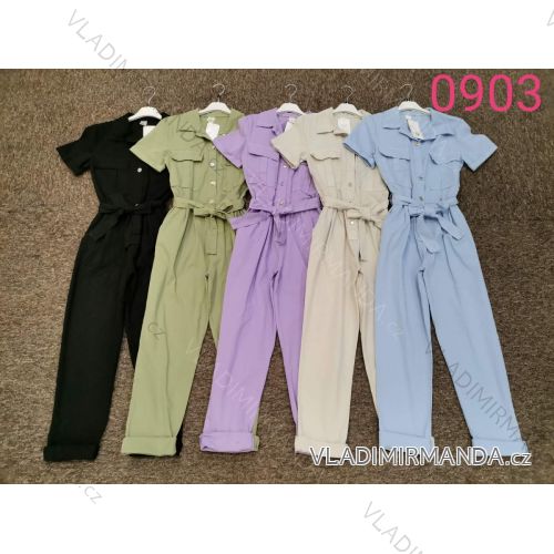 Overal dlouhý dámský (S/M ONE SIZE) ITALSKá MóDA IM9210903