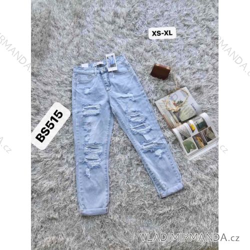 Rifle jeans dlouhé dámské (XS-XL) M.SARA MRS21BS515