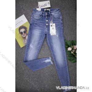 Rifle jeans dlouhé dámské (XS-XL) M.SARA MRS21S6026-3