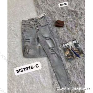 Rifle jeans dlouhé dámské (29-38) M.SARA MRS21MS1916-C