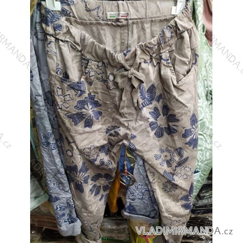 Kalhoty dlouhé dámské (S/M/L ONE SIZE) ITALSKá MODA IM521013
