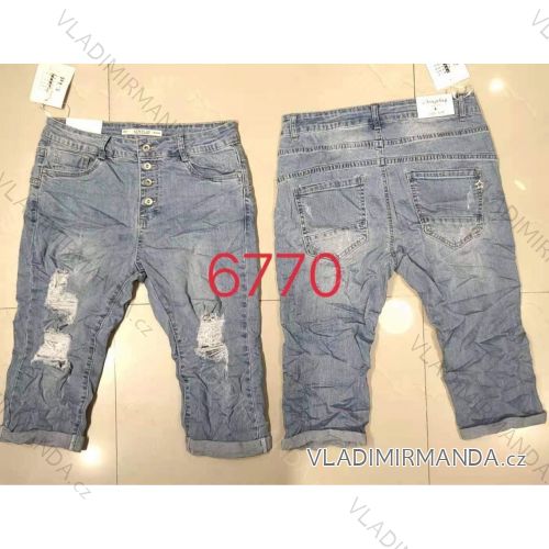 Rifle jeans 3/4 krátke dámske (XS-XL) NEWPLAY MA5216770