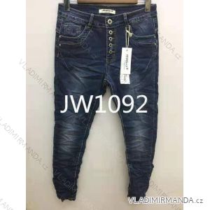 Rifle jeans dlouhé dámské (XS-XL) JEWELLY LEXXURY MA521JW1092