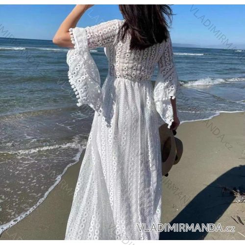 Dress with 3/4-sleeve ladies pocket (uni sl) ITALIAN Fashion IMWD20527