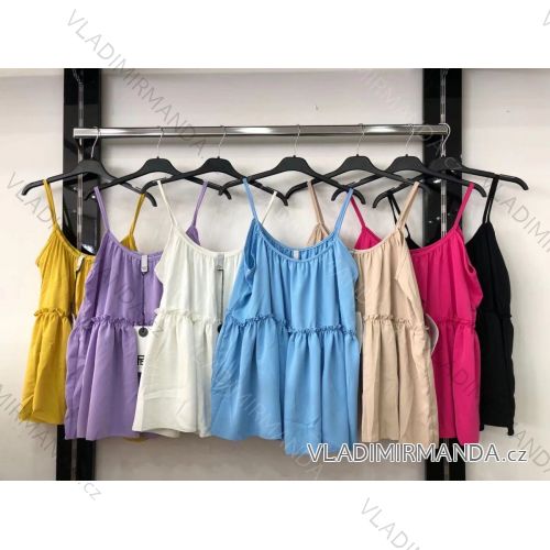 Tílko letní dámské (S/M ONE SIZE) ITALSKÁ MÓDA IMR21277