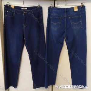 Rifle jeans dlouhé dámské nadrozměrné (40-52) SMILING JEANS SMI21W881