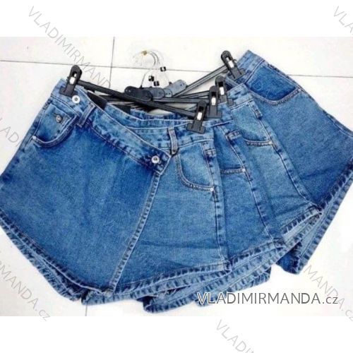 Shorts Shorts Kunstleder Frauen (uni s-l) ITALIAN FASHION IM920107