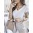 Tričko krátky rukáv dámske (S / M ONE SIZE) TALIANSKÁ MÓDA 	 IMWD212556
