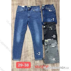 Rifle jeans dlouhé dámské (29-38) M.SARA MRS21MS1886