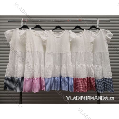 Summer short sleeve summer dress (S / M ONE SIZE) ITALIAN FASHION IMWY21019