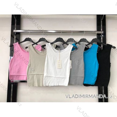 Tílko letní dámské (S/M ONE SIZE) ITALSKÁ MÓDA IMR21314