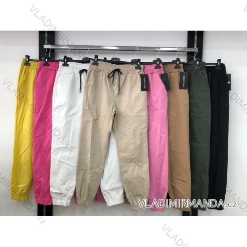 Kalhoty dlouhé dámské (S/M ONE SIZE) ITALSKÁ MÓDA IMR21348