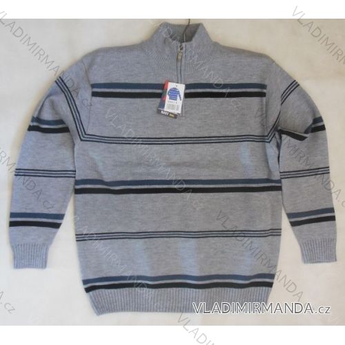 Sveter teplý pánsky krátky zips (l-3XL) Batya NASOC7-K