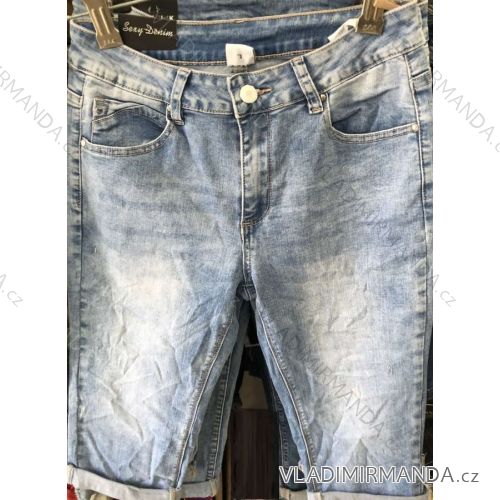 Kraťasy riflové dámské nadrozměrné (L-4XL) SEXY DENIM MA621073