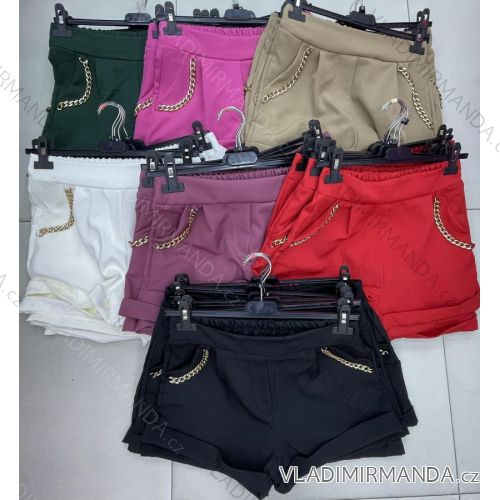 Kraťasy šortky elegantní dámské (S-2XL) ITALSKÁ MÓDA IMWD212794