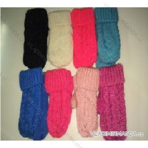 Rukavice pletené dětské dívčí (4-6 let) ECHT C015