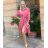 Women's elegant long sleeve shirt dress (S / M ONE SIZE) ITALIAN FASHION IMWK21013