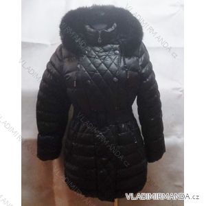 Kabát bunda zimní dámský zateplený kožíškem (m-2xl) FOREST  F-1306