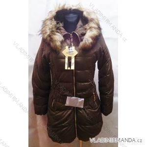 Kabát bunda zimní dámský zateplený kožíškem (m-2xl) TEMSTER SPORTS 81906