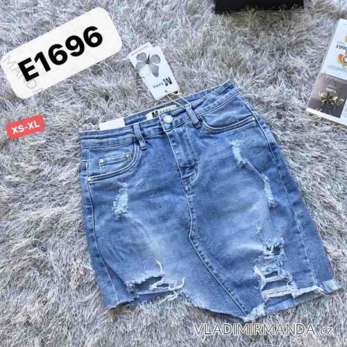 Sukně riflová dámská (XS-XL) M.SARA MA521E1696