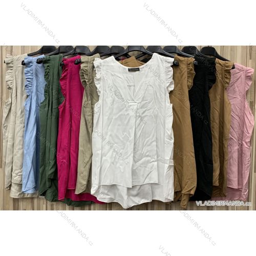 T-shirt elegant long sleeve women (S / M ONE SIZE) ITALIAN FASHION IMWK21008