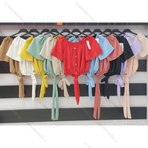 T-shirt short sleeve women (S / M ONE SIZE) ITALIAN FASHION IMWA21017