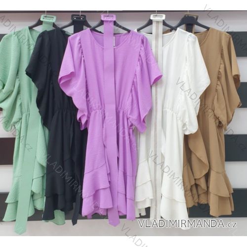 Women's Elegant Long Sleeve Dress (S / M / L ONE SIZE) ITALIAN FASHION IMWA21002