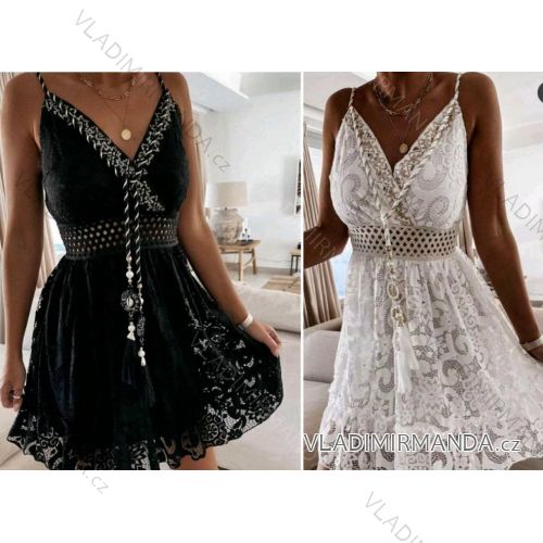 Dress with 3/4-sleeve ladies pocket (uni sl) ITALIAN Fashion IM3181746