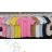 T-Shirt Kurzarm Frauen (S / M ONE SIZE) ITALIENISCHE MODE IMWA21017