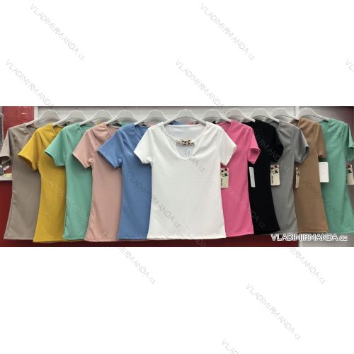 T-shirt short sleeve women (UNI S / L) ITALIAN FASHION IMK20128