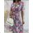 Dress with 3/4-sleeve ladies pocket (uni sl) ITALIAN Fashion IMWD20527