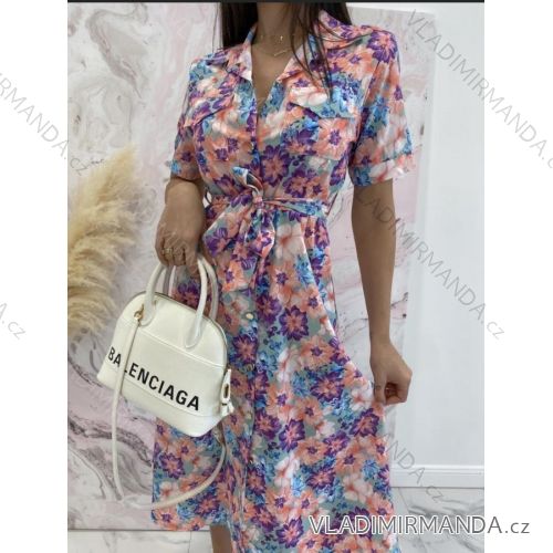 Dress with 3/4-sleeve ladies pocket (uni sl) ITALIAN Fashion IMWD20527