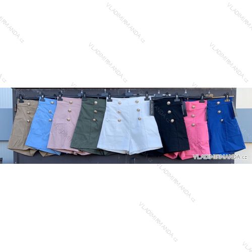 Kraťasy šortky elegantní dámské (S-XL) ITALSKÁ MÓDA IMWD212938