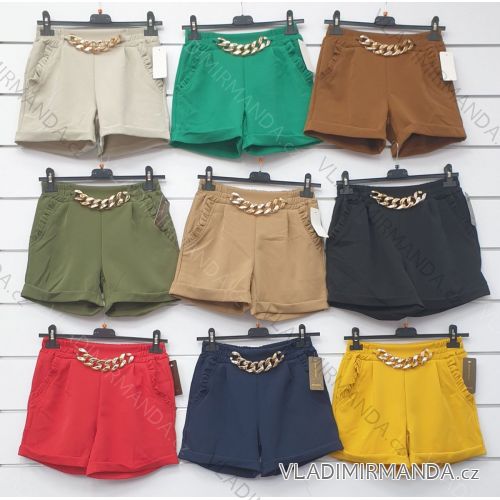 Kraťasy šortky elegantní dámské (S-2XL) ITALSKÁ MÓDA IMWD212996