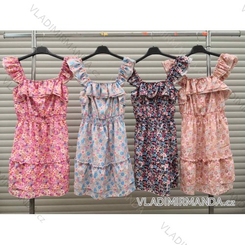 Summer short sleeve summer dress (S / M ONE SIZE) ITALIAN FASHION IMWY21019