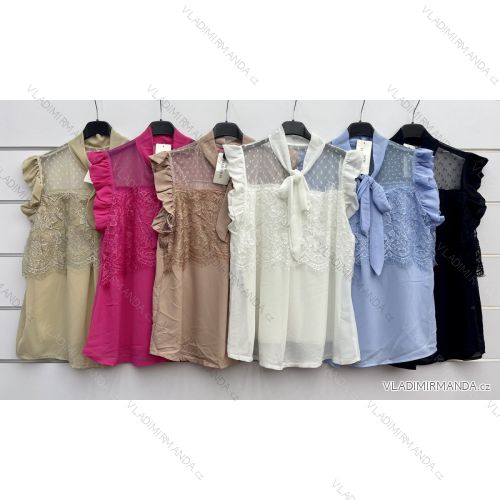 Tričko  bez rukávov dámske (S / M ONE SIZE) TALIANSKÁ MÓDA IMWD212846