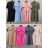 Dress with 3/4-sleeve ladies pocket (uni sl) ITALIAN Fashion IMWD20527