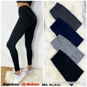 Legíny dlhé bambusové dámske (M-2XL) TURECKÁ MÓDA TMWL2150