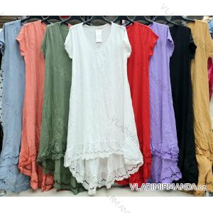 Mit Kapuze langärmliges mit Kapuze Kleid (uni s / m) IM2191956