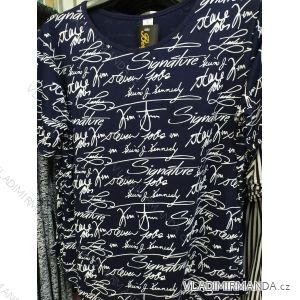 Šaty krátký rukáv dámské nadrozměrné (L-3XL) ERBOSSI PME21008