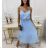 Summer short sleeve summer dress (S / M ONE SIZE) ITALIAN FASHION IMWY21019