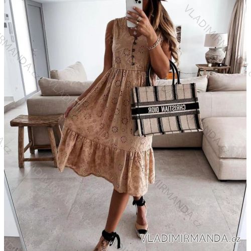 Mit Kapuze langärmliges mit Kapuze Kleid (uni s / m) IM2191956