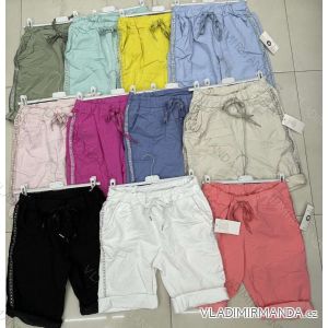Kraťasy šortky dámske (S / M ONE SIZE) TALIANSKÁ MÓDA IMWD213262
