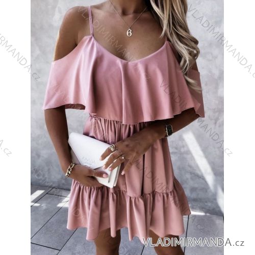 Dress with 3/4-sleeve ladies pocket (uni sl) ITALIAN Fashion IMWD20527