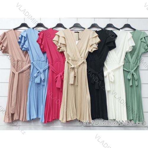 Dress with 3/4-sleeve ladies pocket (uni sl) ITALIAN Fashion IMWD20527
