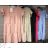 Šaty letní krátký rukáv dámské oversize (S/M ONE SIZE) ITALSKÁ MÓDA IMWD213327