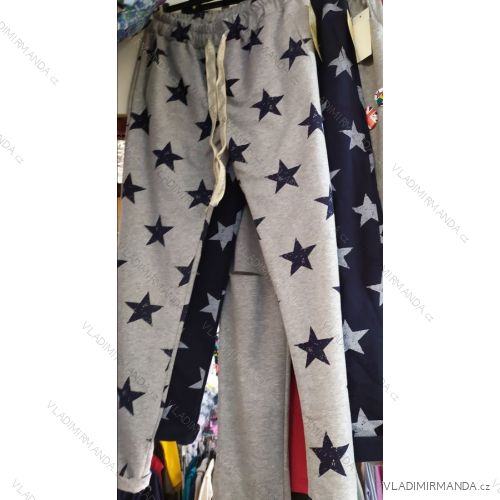 Tepláky dlouhé dámské (S/M ONE SIZE) ITALSKá MóDA IM521026