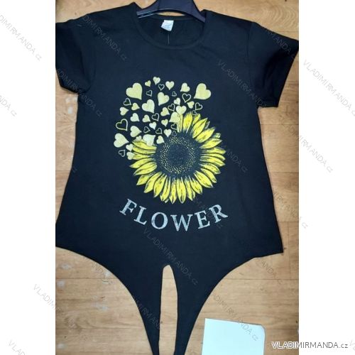 Tričko krátký rukáv dětské dorost dívčí (128-176) TUZZY TURECKÁ MÓDA TM221012