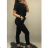 Tričko elegantní dlouhý rukáv dámské (UNI S/M) ITALSKÁ MÓDA IMM20954