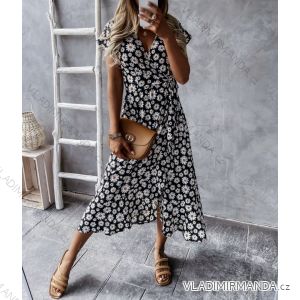Dress with 3/4-sleeve ladies pocket (uni sl) ITALIAN Fashion IMWD20527